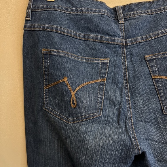 JMS Just My Size Boot Cut Medium Wash Womens Blue Jeans Sz 18W - Picture 4 of 16